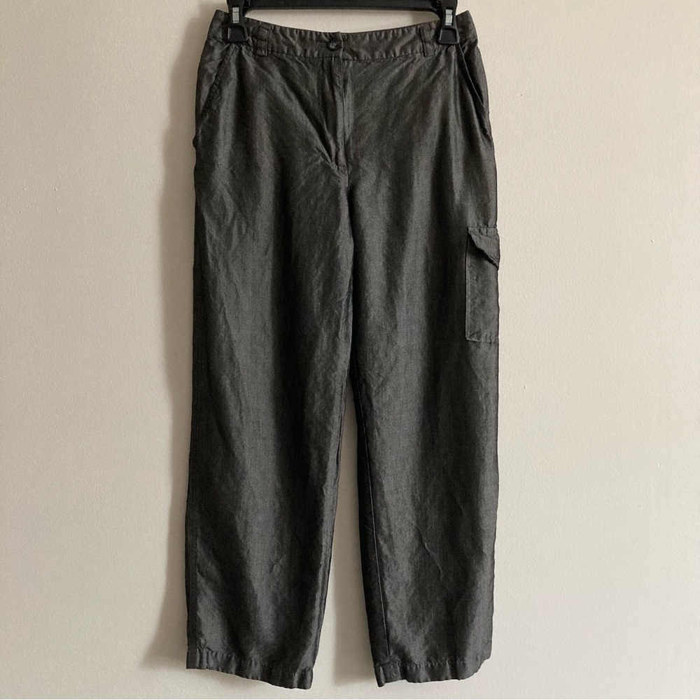 LOFT silver capris size 2P